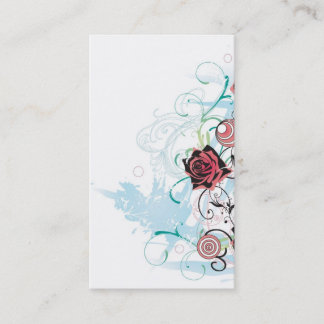 Pink roses Business Card