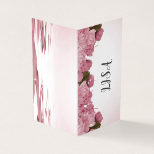 PINK ROSES BUSINESS CARD