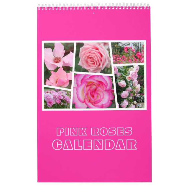 Pink Roses Calendar (Type-B)  (Cover)