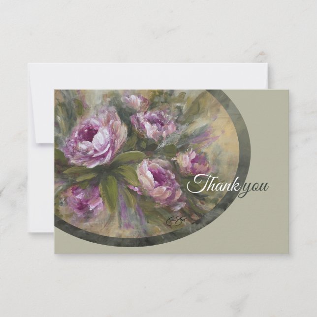 Pink Roses Card (Front)