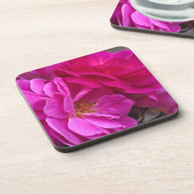 Pink Roses Coaster (Left Side)