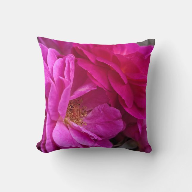 Pink Roses Cushion (Front)