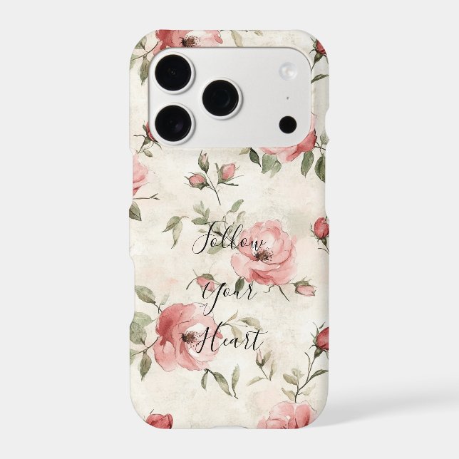 Pink Roses Floral  (Back)