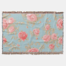 Pink Roses Floral Pattern