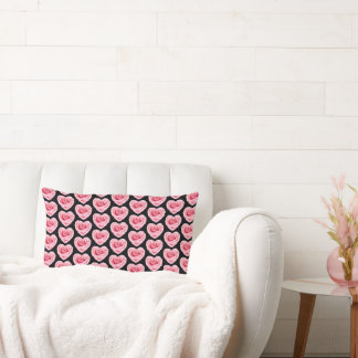 Pink Roses Floral Throw Pillow Decorative 