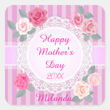 Pink Roses Happy Mother’s Day