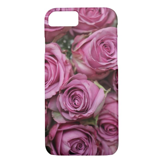 Pink Roses iPhone 7 Case (Back)