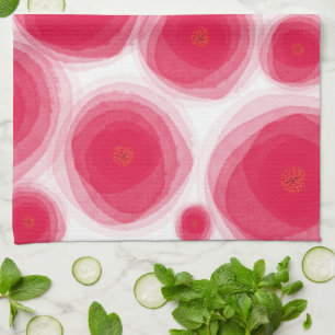 Pink Roses Kitchen Towels