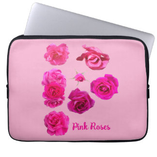 Pink Roses Laptop Sleeve
