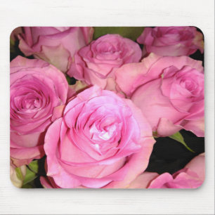 Pink Roses Mouse Mat