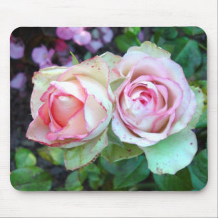 Pink Roses Mouse Mat