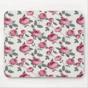 Pink Roses Mouse Mat