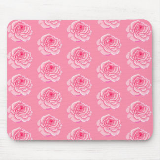 Pink roses mouse mat