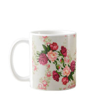 Pink Roses Mug