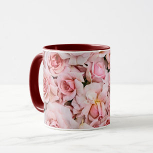Pink Roses Mug