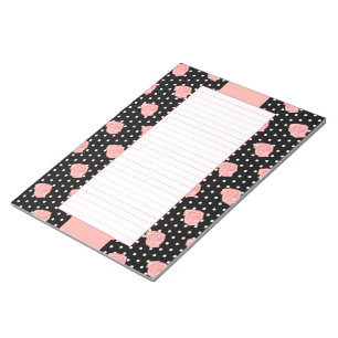 Pink Roses Notepad
