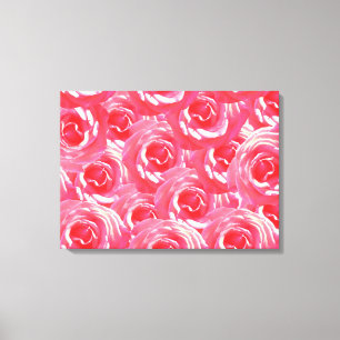 Pink Roses Photo Acrylic Wall Art