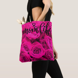 Pink Roses   pink floral gift for her Tote Bag