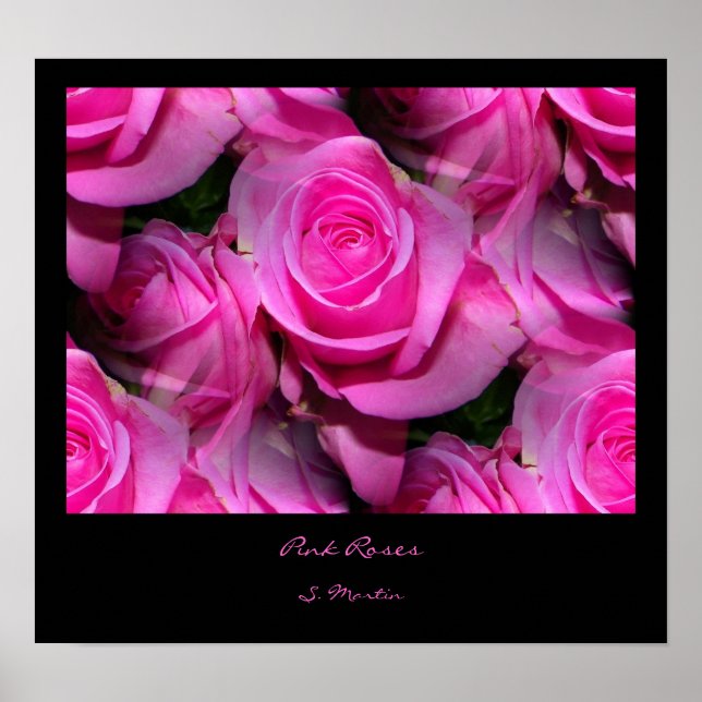 Pink Roses Print (Front)