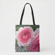 Pink Roses Tote