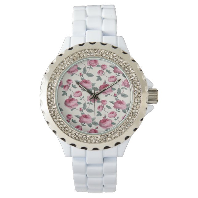 Pink Roses Watch (Front)
