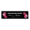 Pink Roses Wedding or Engagement Banner