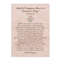 Pink Roses, William Shakespeare Love Poem