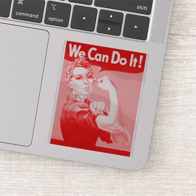 Pink Rosie the Riveter (Detail)