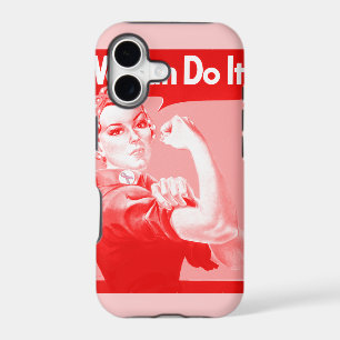 Pink Rosie the Riveter "We Can Do It!" Poster
