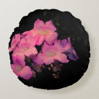 Pink Round Cushion