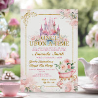 Pink Royal Castle Princess Tea Party 4th Birthday