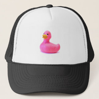 Pink Rubber Duck Trucker Hat