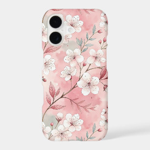 Pink Sakura Flower Pattern