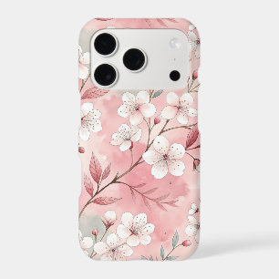 Pink Sakura Flower Pattern