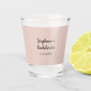 Pink Salt Wedding Bachelorette Party Gift Favour Shot Glass