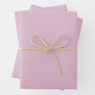 Pink Same Komon (small scale) Wrapping Paper Sheet
