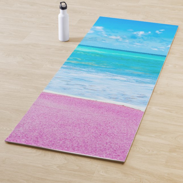 Pink Sand Beach Yoga Mat (In Situ)