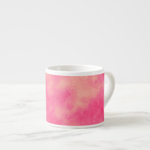 Pink Sand Cloud Effect Espresso Cup