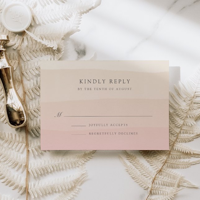 Pink Sand RSVP Card (Creator Uploaded)