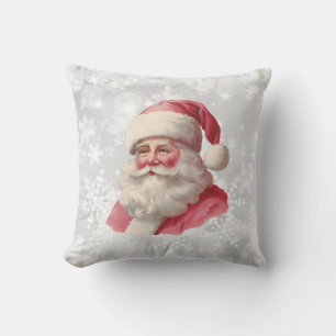 Pink Santa Christmas Home Decor Cushion