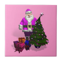 Pink Santa Claus