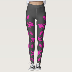 Pink Sasquatch Leggings