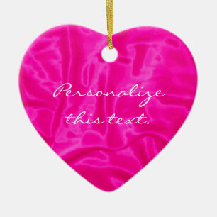 Pink Satin-Christmas Ornament