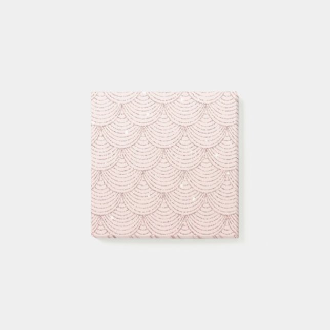 Pink Scales Post-It Notes (Front)