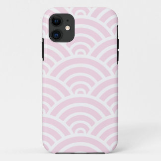 Pink Scallop Pattern iPhone 11 Case