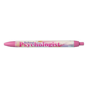 Pink School Psychologist's Pen