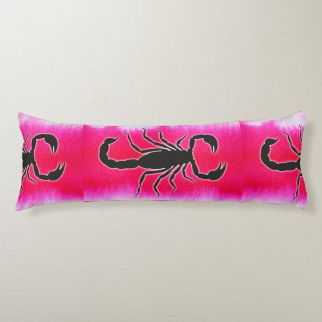 pink scorpio body cushion (Front)