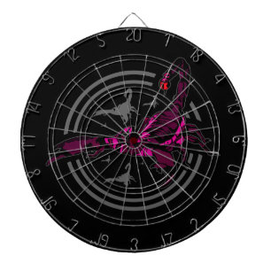 Pink Scorpion Dartboard