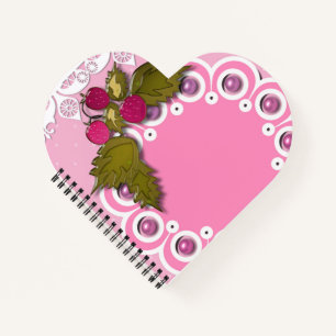 Pink scrapbooking notebook