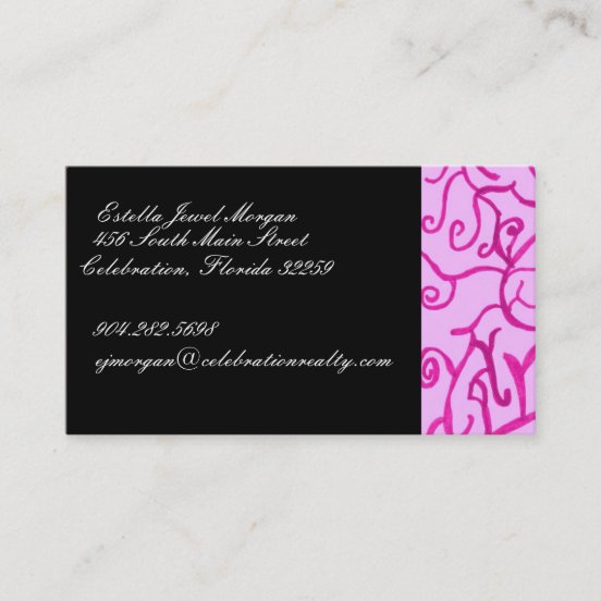 Scroll Business Cards | Zazzle UK